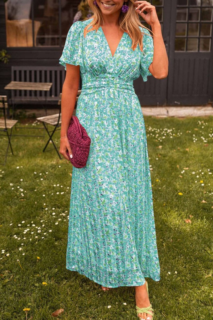 Pauline - Elegant Floral Maxi Dress