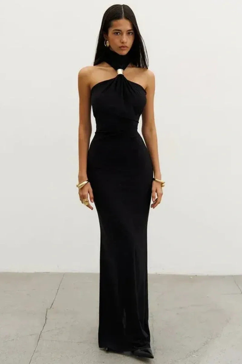 Sexy Off-shoulder Long Evening  Maxi Dress
