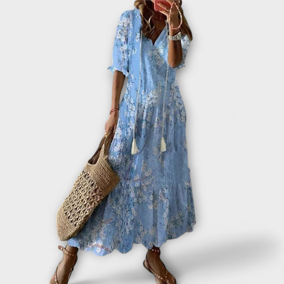 Seraphine - Bohemian-Inspired Maxi Dress