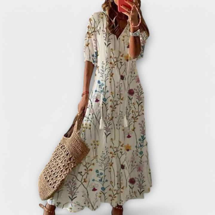 Seraphine - Bohemian-Inspired Maxi Dress