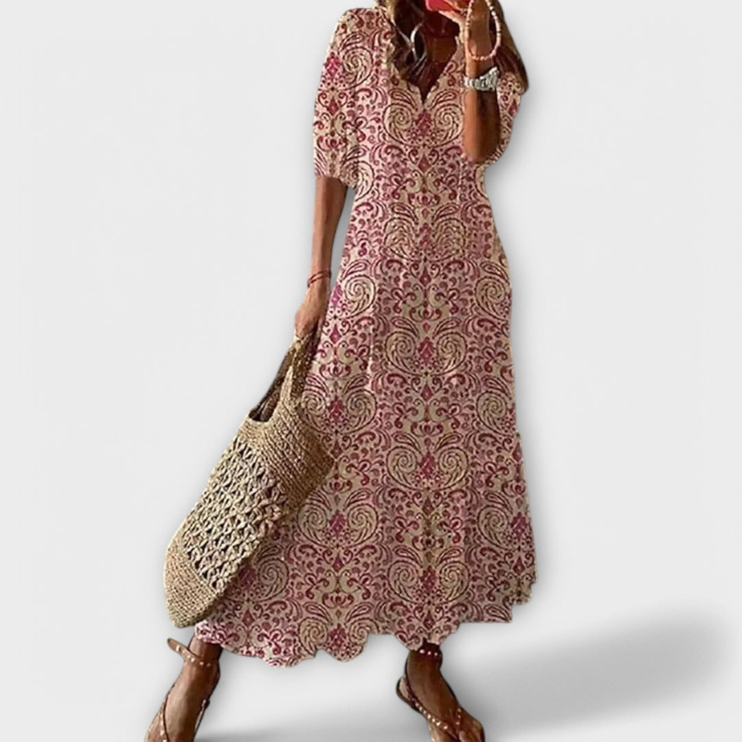 Seraphine - Bohemian-Inspired Maxi Dress