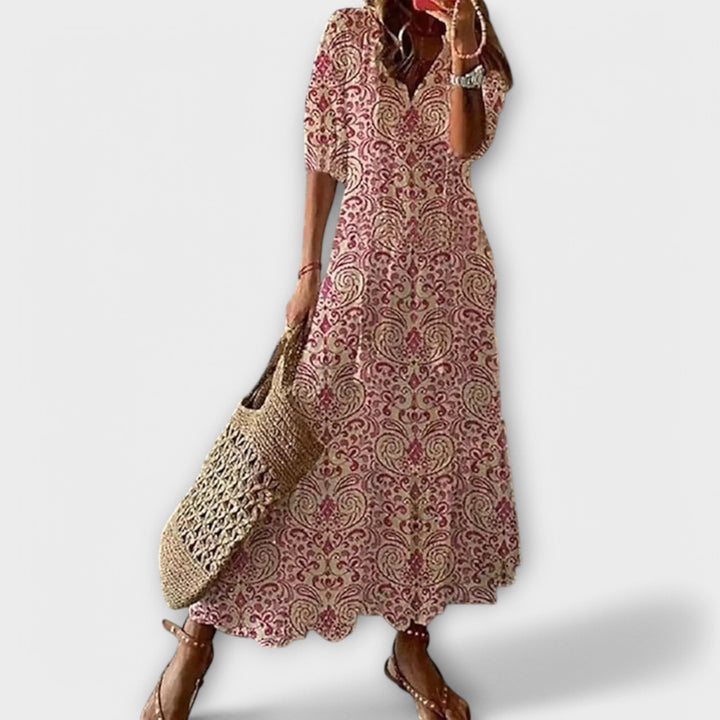 Seraphine - Bohemian-Inspired Maxi Dress