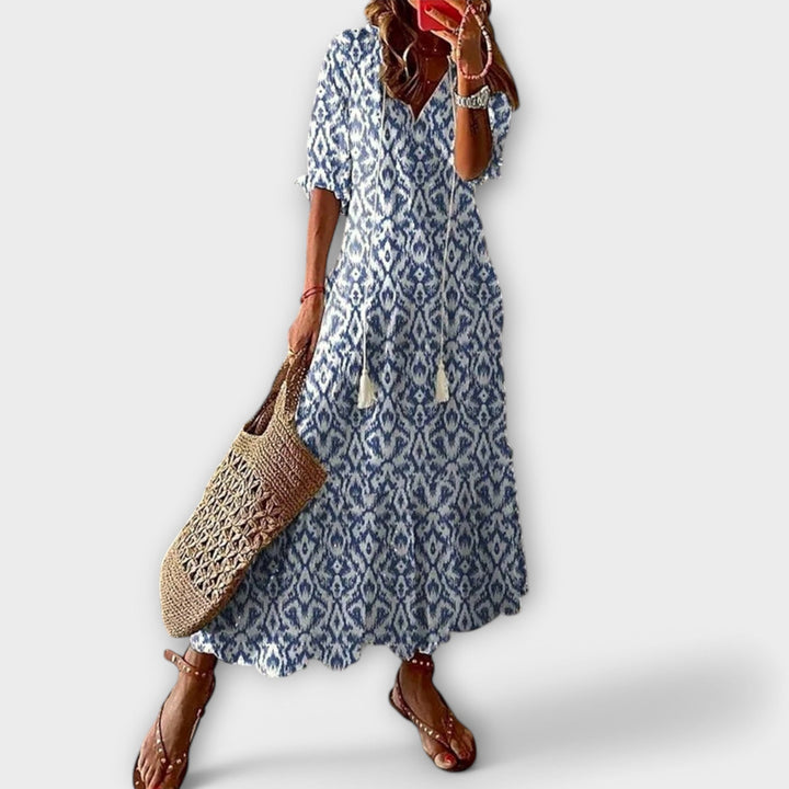Seraphine - Bohemian-Inspired Maxi Dress